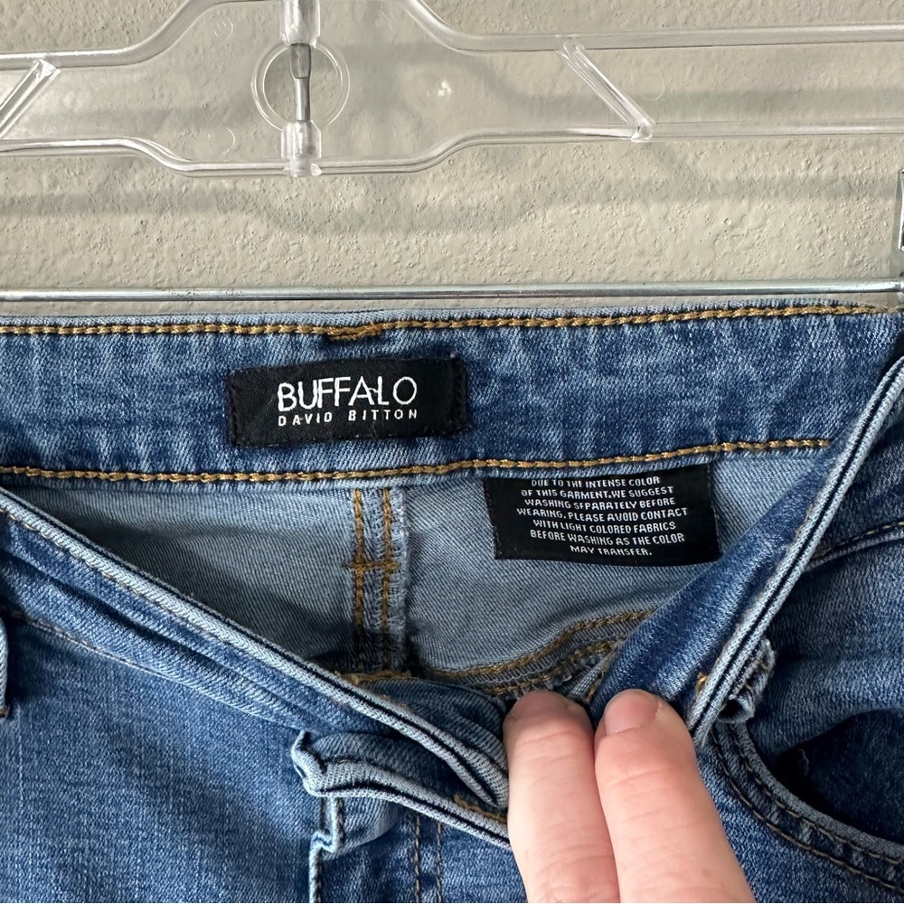 Buffalo David Bitton MOLLIE Skinny Jeans Size 8/29 Blue High Rise Stretch - Picture 4 of 13